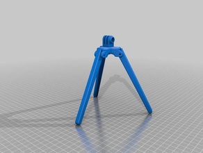 heero tripod stand gadgets 3d print model - Mito3D