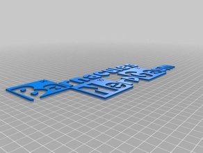 barnacules logo i segni loghi 3d print model - Mito3D