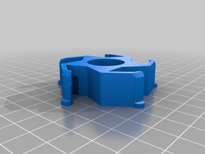 my customized spool hub adapter 185 53 3d printer parts 3d print model - Mito3D