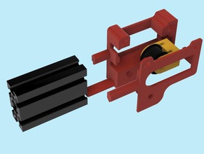 tarantula x-axis idler integrated tensioner 3d printer parts adjustable belt ghosting gt2 ringing tevo 3d print model - Mito3D
