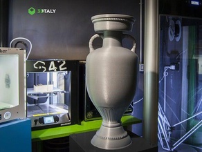 copa de europa la coppa europeo uefa otros en el campeonato henri delaunay 3d print model - Mito3D