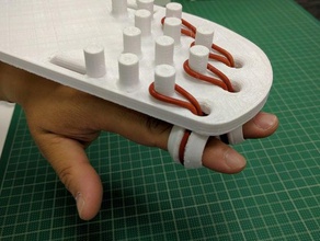 Finger training kit - g2 finger die medizinische medizinischen Geräten palm gelähmt physikalische Therapie Schlaganfall Ausbildung 3d print model - Mito3D