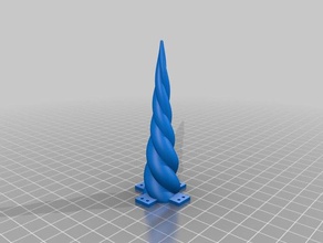 fine licorne unicorn horn generator v08b fashion customized 3d print model - Mito3D