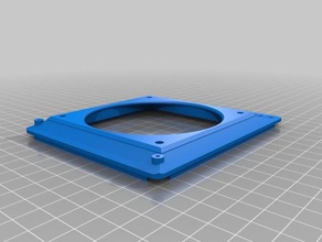 deck lid remix fan screw holes 3d printer parts mks 3d print model - Mito3D