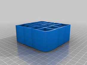 ambiguo cilindro generatore di 3x3 interattiva art personalizzato 3d print model - Mito3D