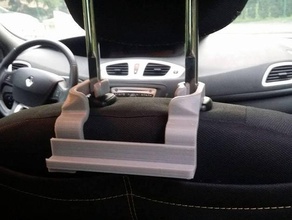 car holder seat back phone tablet 3d printers easy print 3d print model - Mito3D