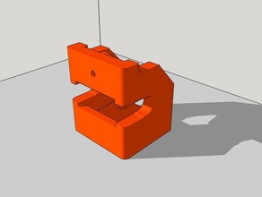 flashforge creator kleine Achse montiert 3d Drucker Teile 3d print model - Mito3D