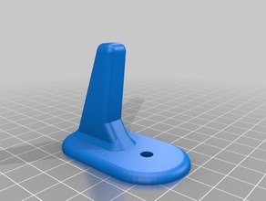 wall hook parametric rounded organization 3d print model - Mito3D