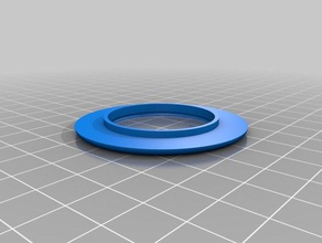 my customized select-o-matic hole grommet cover diy 3d print model - Mito3D