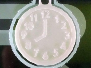 falso relógio de bolso brinquedo jogo acessórios 3d print model - Mito3D