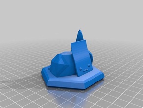 makas kağıt rock kupa heykeller 3d print model - Mito3D