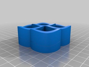my customized ambiguous cylinder generator interactive art 3d print model - Mito3D