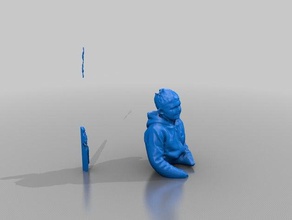 jack Menschen 3d print model - Mito3D