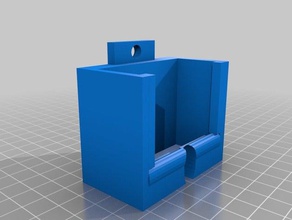 soporte de pared para teléfono voip cisco cable del cargador agujero la herramienta los titulares cajas 3d print model - Mito3D