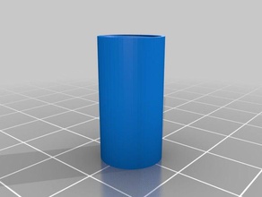 my customized threaded tube parts 3d print model - Mito3D