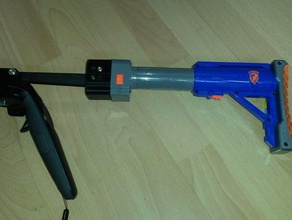 vive Deniz Feneri silah stoku nerf adaptörü video oyunlar 3d print model - Mito3D