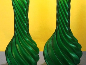 spiral vases art 3d print model - Mito3D