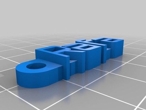 rafa organizzazione personalizzato 3d print model - Mito3D