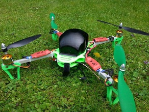 hp-v1 lightquadrokopter rc Fahrzeuge Flugzeug Drohne Einsatz von multikopter quadrocopter 3d print model - Mito3D