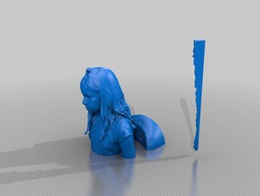 amelia 1 people 3d print model - Mito3D