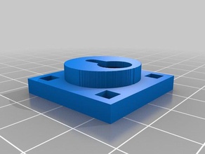 screw wall mount diy 3d print model - Mito3D
