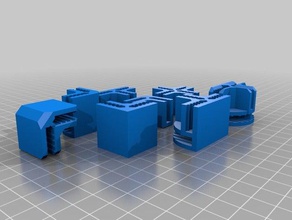cubo di connettori organizzazione 3d print model - Mito3D