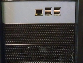 raspberry pi 3 drive bay mountcase electronics computer case 3d print model - Mito3D