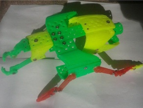insect robot meccano parts robotics 3drobotics construction toys jlsilicon spanner grip replicas scifi 3d print model - Mito3D