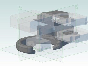 wanhao duplicador de 6 ventoinha atualização extrusora resfriamento da peça 3d a impressora acessórios 3d print model - Mito3D