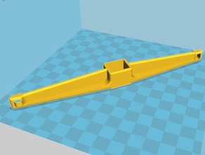 dual filament guide printrbot aluminum handle 3d printer parts 3d print model - Mito3D