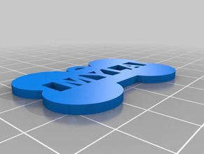myla dog tag La stampa 3d 3d print model - Mito3D