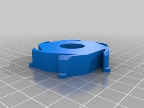 meu personalizados spool de hub adaptador str 17 55 3 d a impressora partes 3d print model - Mito3D