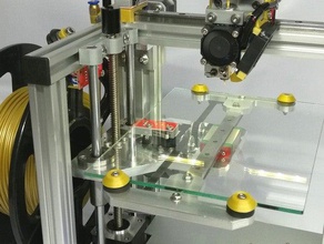 zhing impresora 3d las impresoras perfil de aluminio pla ranura en t 3d print model - Mito3D