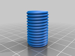 il mio personalizzato dado di lavoro bullone rondella filettata fabbrica parti 3d print model - Mito3D