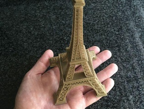 eiffel tower 1995mm tall nearly all detail printable 04mm nozzle buildings structures 3d print model - Mito3D