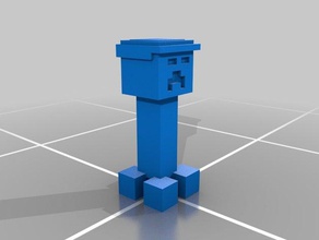 minecraft creeper brinquedos jogos o blender projetado crianças fez as 3d print model - Mito3D