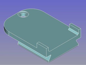 zapata caliente de la cámara mantener montaje panasonic trípode 3d print model - Mito3D