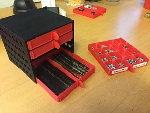 kleine Gegenstände Veranstalter tool Inhaber Boxen 3d print model - Mito3D