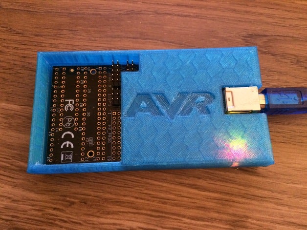 avr dragon programmer case electronics 3D print model - Mito3D