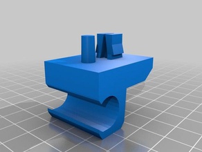 el xterra clip de visor hogar 3d print model - Mito3D