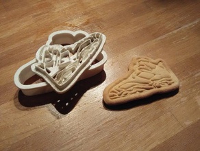 jordan vi-cookie-cutter Küche und Esszimmer 3d print model - Mito3D