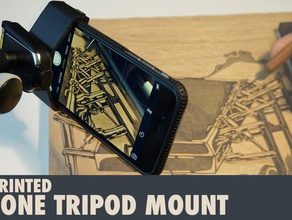 iphone trépied clip de la caméra l'iphone 6 titulaire stand téléphone monture tripid 3d print model - Mito3D