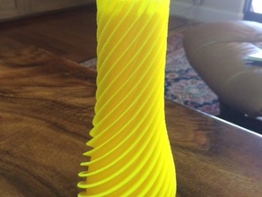 spiral vase Container 3d print model - Mito3D
