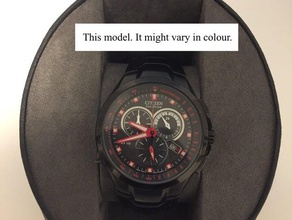 ikea billy bookshelf peg holder citizen ecodrive watch diy hack stand wristwatch 3d print model - Mito3D