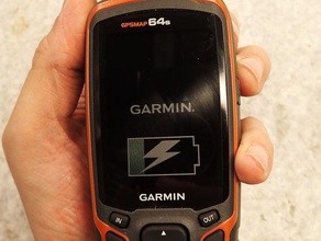 garmin ni-mh battery charging adapter sport outdoors diy gps gpsmap 64 3d print model - Mito3D