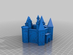 vics castello gli edifici le strutture personalizzato 3d print model - Mito3D