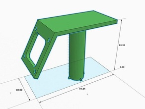 printrbot simple metal extruder gantry designers placeholder other pbsm 3d print model - Mito3D