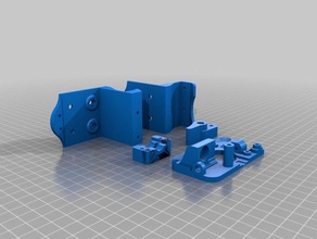 teebotreprap tarzı 3d yazıcı ekstruder 3d print model - Mito3D