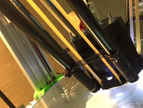 migration effector 45mm pitchfor e3d v5v6 printing atom delta kossel printer 3d print model - Mito3D