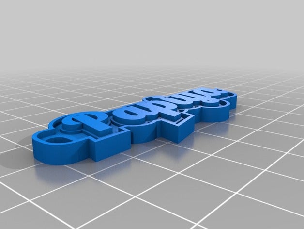 ppayaa i portachiavi personalizzato 3D print model - Mito3D